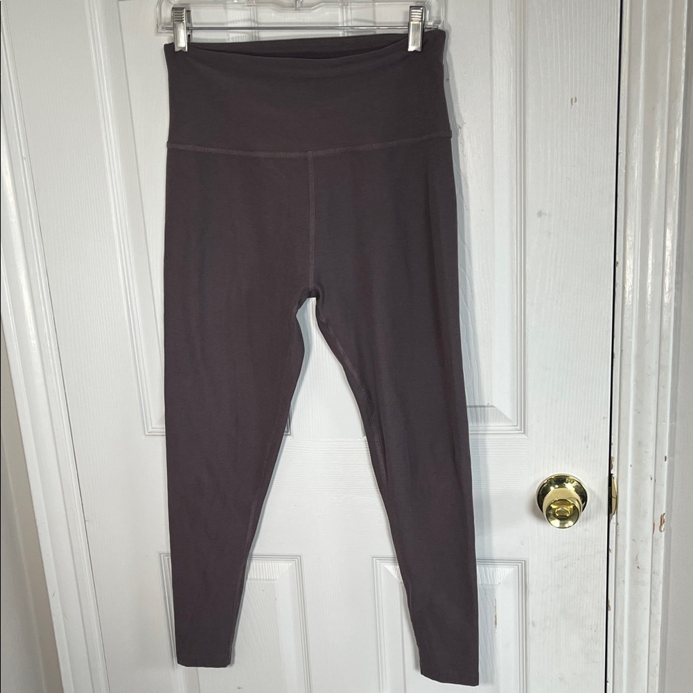 High-Waisted Mauve Leggings